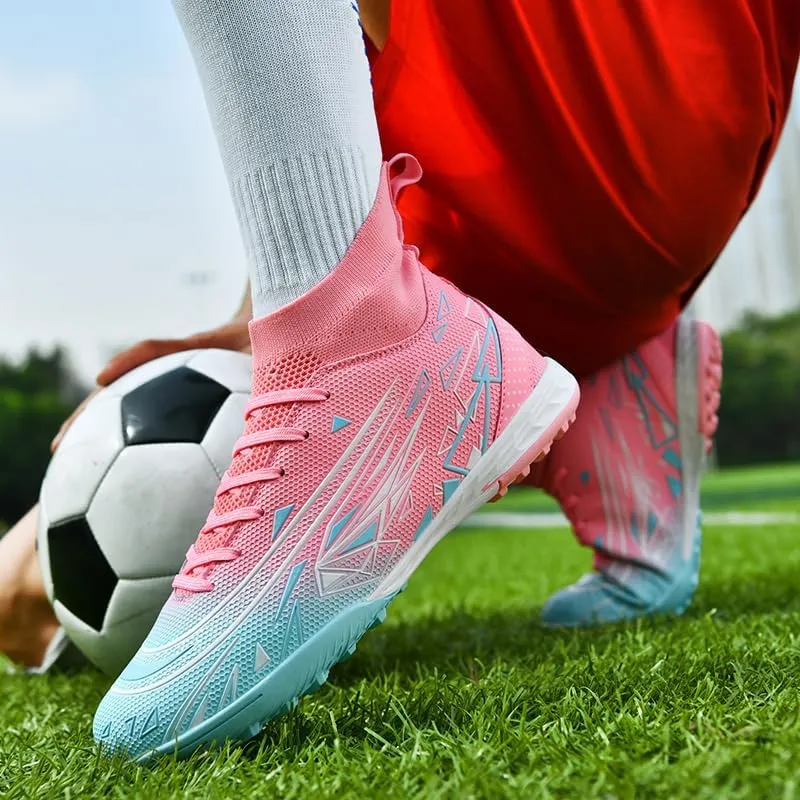 Men's Soccer Cleats Shoes Football Cleats Shoes Training Athletic Professional Sneaker