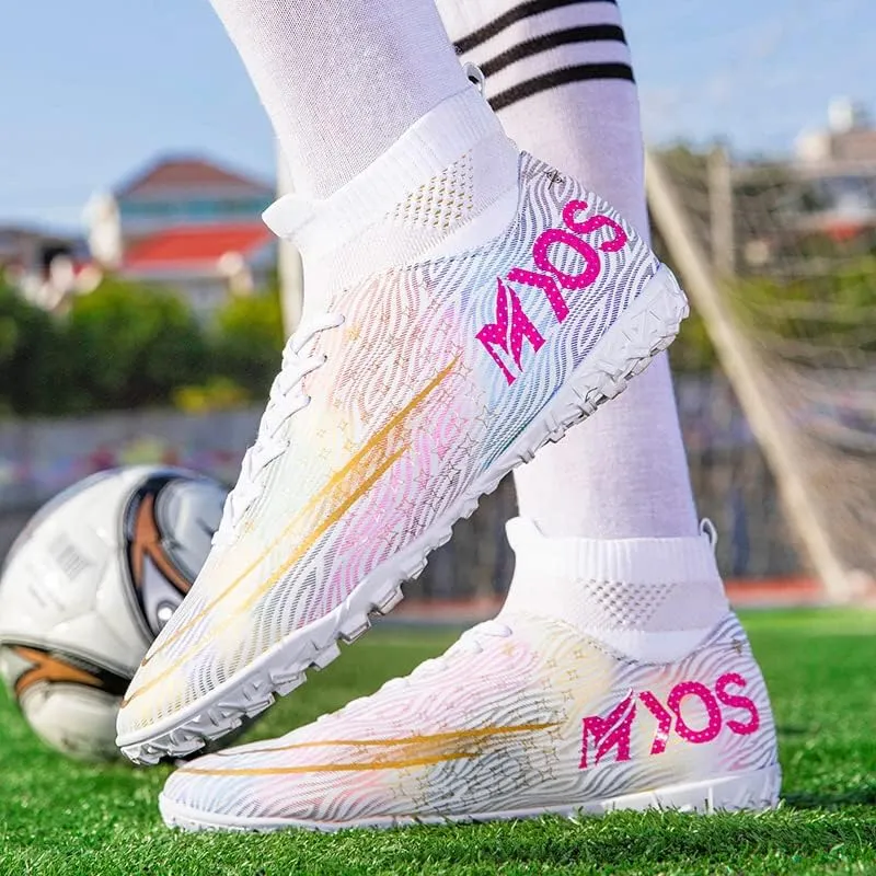Men's Soccer Cleats Shoes Football Cleats Shoes Training Athletic Women Professional Sneaker Outdoor for AG/FG