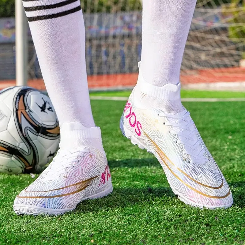 Men's Soccer Cleats Shoes Football Cleats Shoes Training Athletic Women Professional Sneaker Outdoor for AG/FG