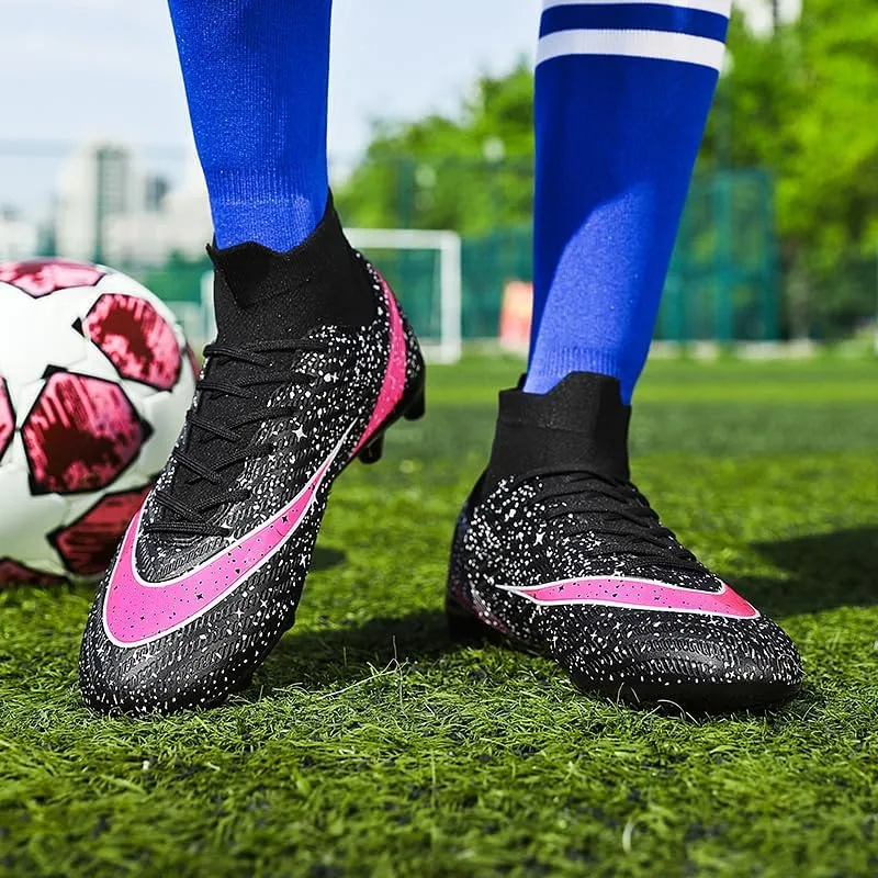 Men's Soccer Cleats Shoes Football Shoes for Training Athletic Boys Professional Sneaker Outdoor