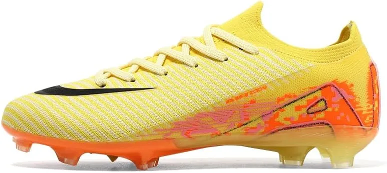 Men's Soccer Cleats Shoes Football Shoes for Training Athletic Professional Sneaker Outdoor AG/FG