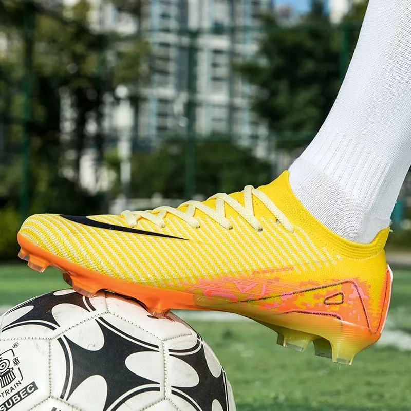 Men's Soccer Cleats Shoes Football Shoes for Training Athletic Professional Sneaker Outdoor AG/FG