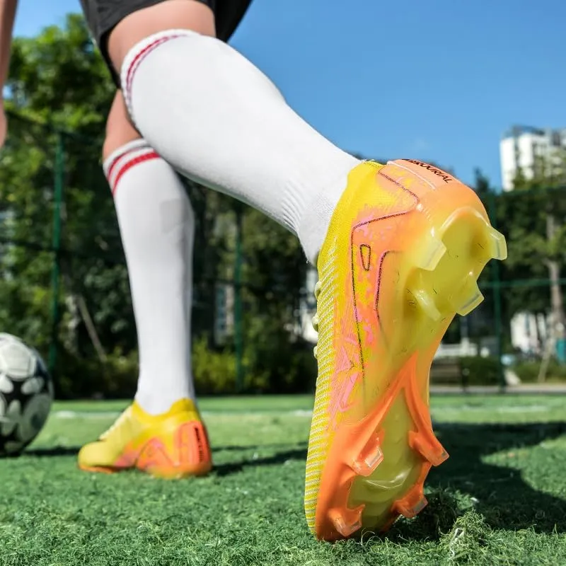 Men's Soccer Cleats Shoes Football Shoes for Training Athletic Professional Sneaker Outdoor AG/FG