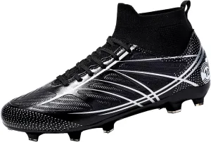 Men??s Soccer Shoes Cleats Football Boots Professional Training Outdoor Indoor Sneaker High-Top Spike Breathable Athletic
