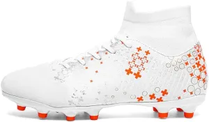 Men's Wide Shoes Men's Soccer Boots, Boys/Girls Flags Soccer Boots High-top Training Soccer Boots Outdoor Soccer Boots/Comfort Trends