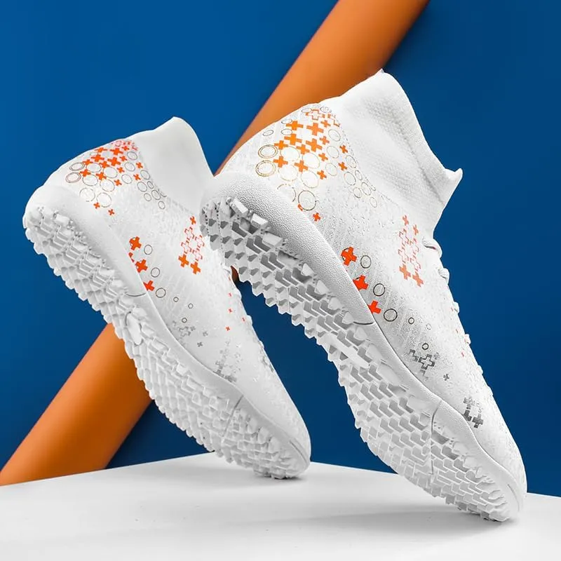 Men's Wide Shoes Men's Soccer Boots, Boys/Girls Flags Soccer Boots High-top Training Soccer Boots Outdoor Soccer Boots/Comfort Trends