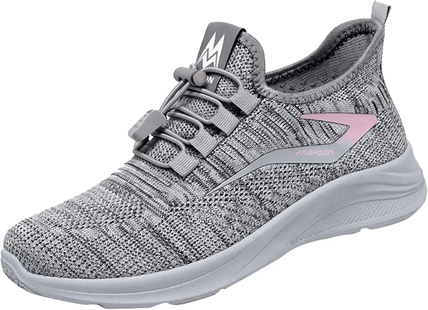 Orthopedic Walking Shoes for Women, Slip-On Light Mesh Up Stretch Platform Orthopedic Sneakers for Arch Support Fashion Women Flat Lightweight Mesh Breathable Elastic