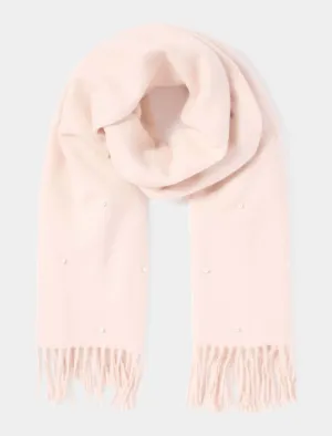 Penny Pearl Detail Scarf