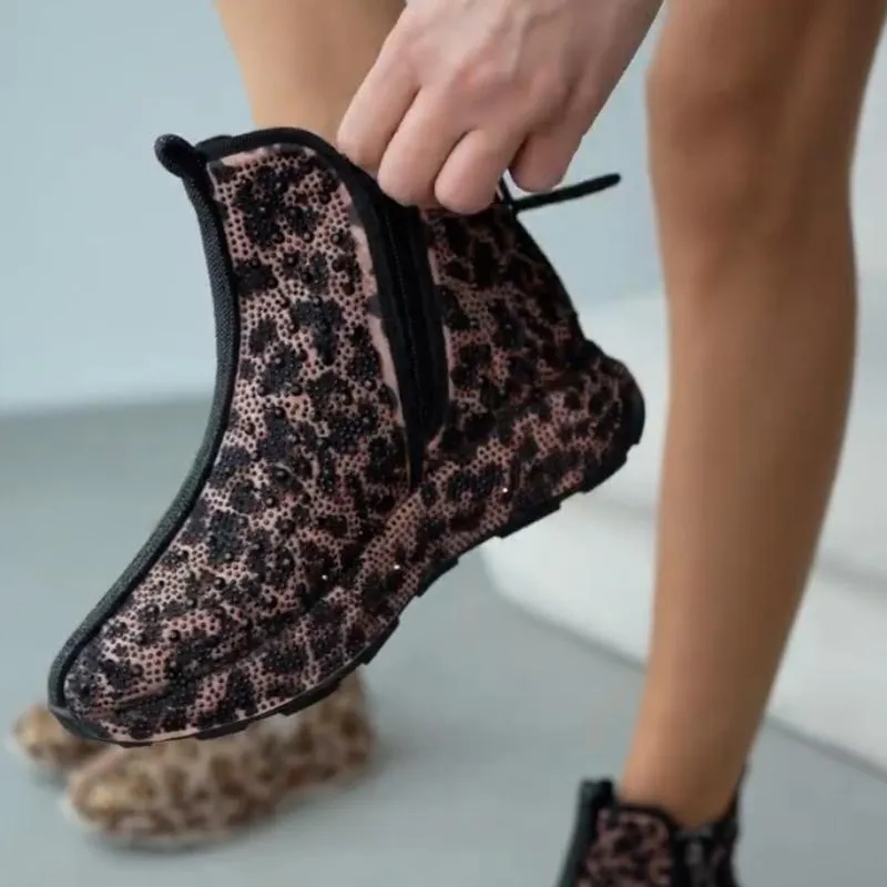 Rhinestone Sneakers