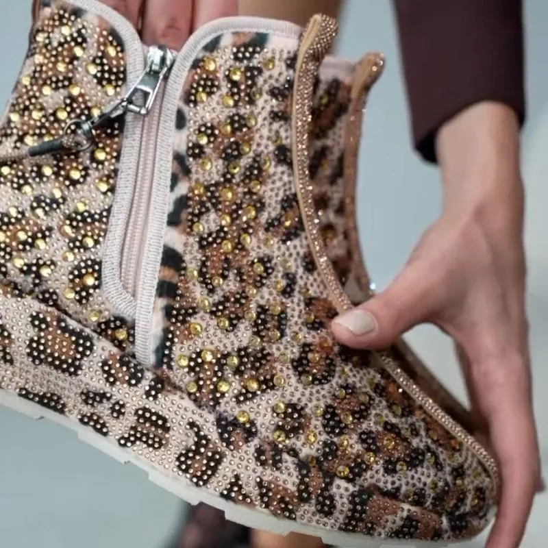 Rhinestone Sneakers