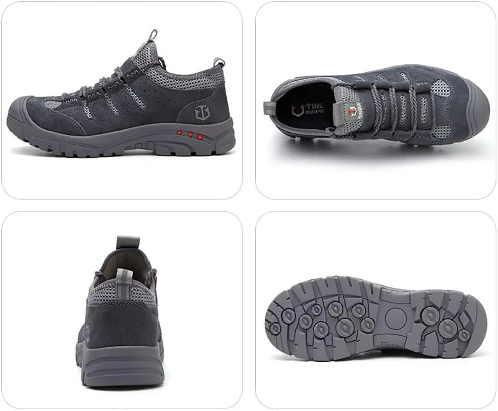 Safety Composite Toe Working Boots,Perfect for Industrial and Construction site, Slippery KitchenManufacture and Warehouse use,