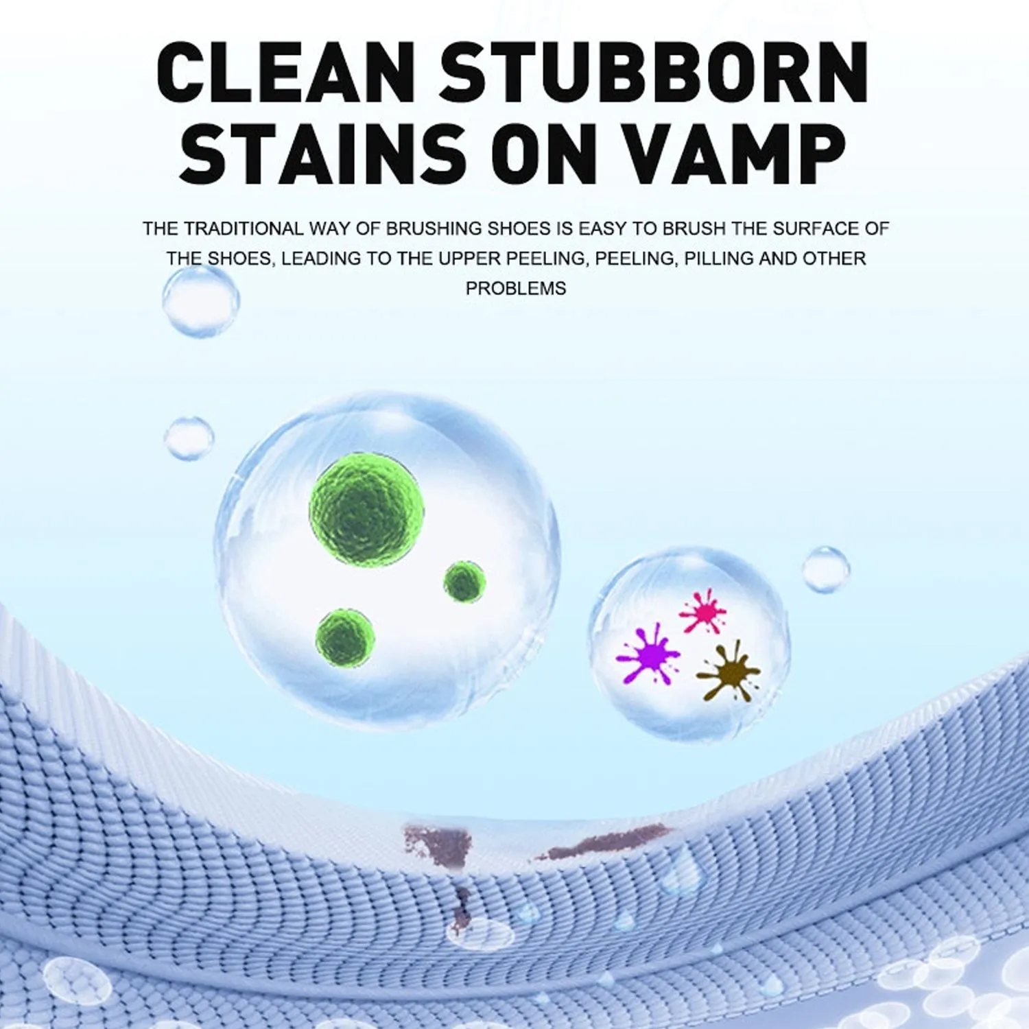 Shoe Stain Remover Cream - Sneaker Cleaning Kit