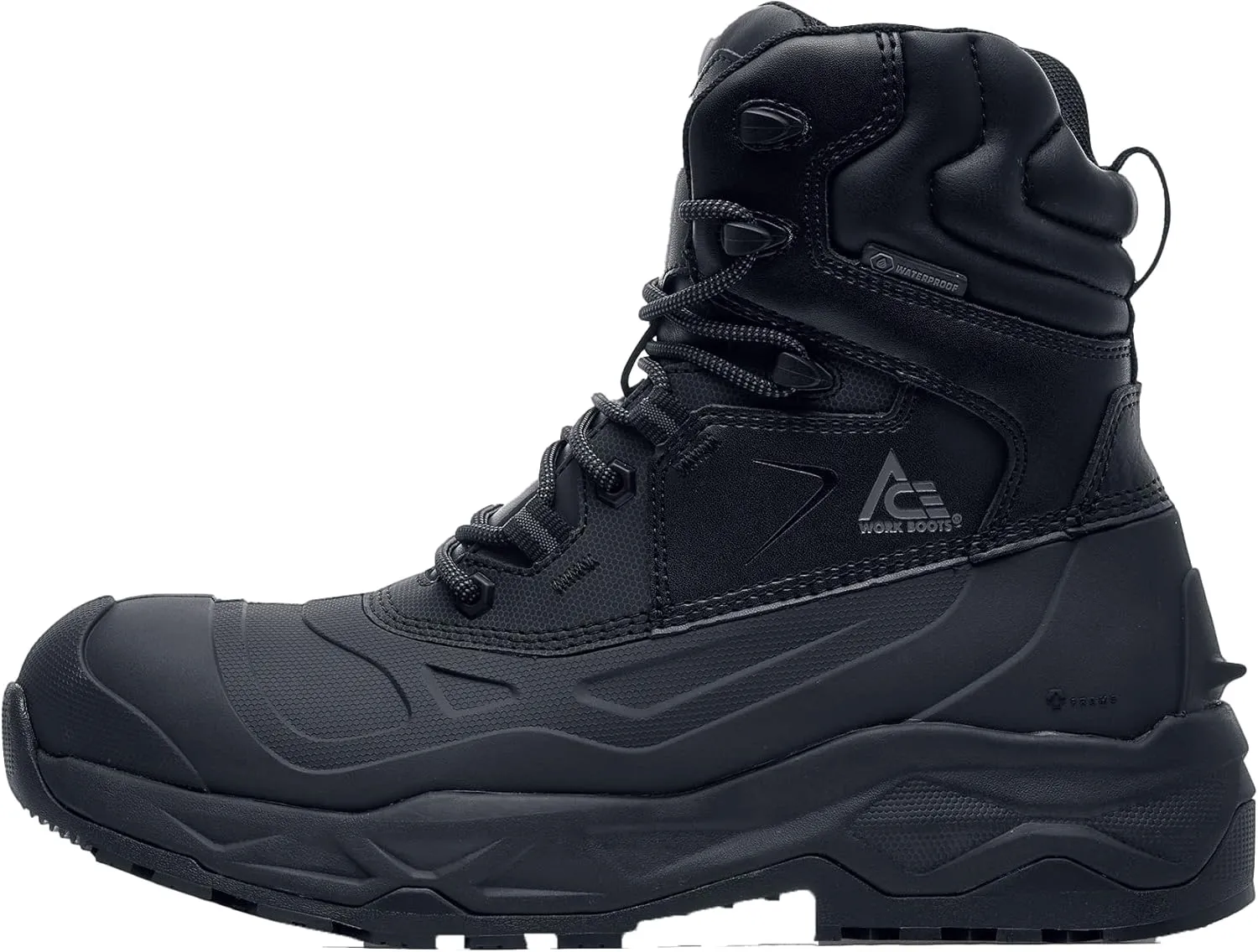 Shoes for Crews ACE Fargo II, Men's, Women's, Unisex Composite Toe (CT) Work Boots, Slip Resistant, Waterproof