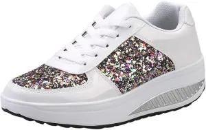 Size 11w Walking Sneakers for Women All Womens Black Non Slip Size 9 Wide Work Shoes Black Canvas Platform Sneakers for Women Womens Black Walking Sneakers Size 10 Women's Slip On Shoes Size 8 Wide