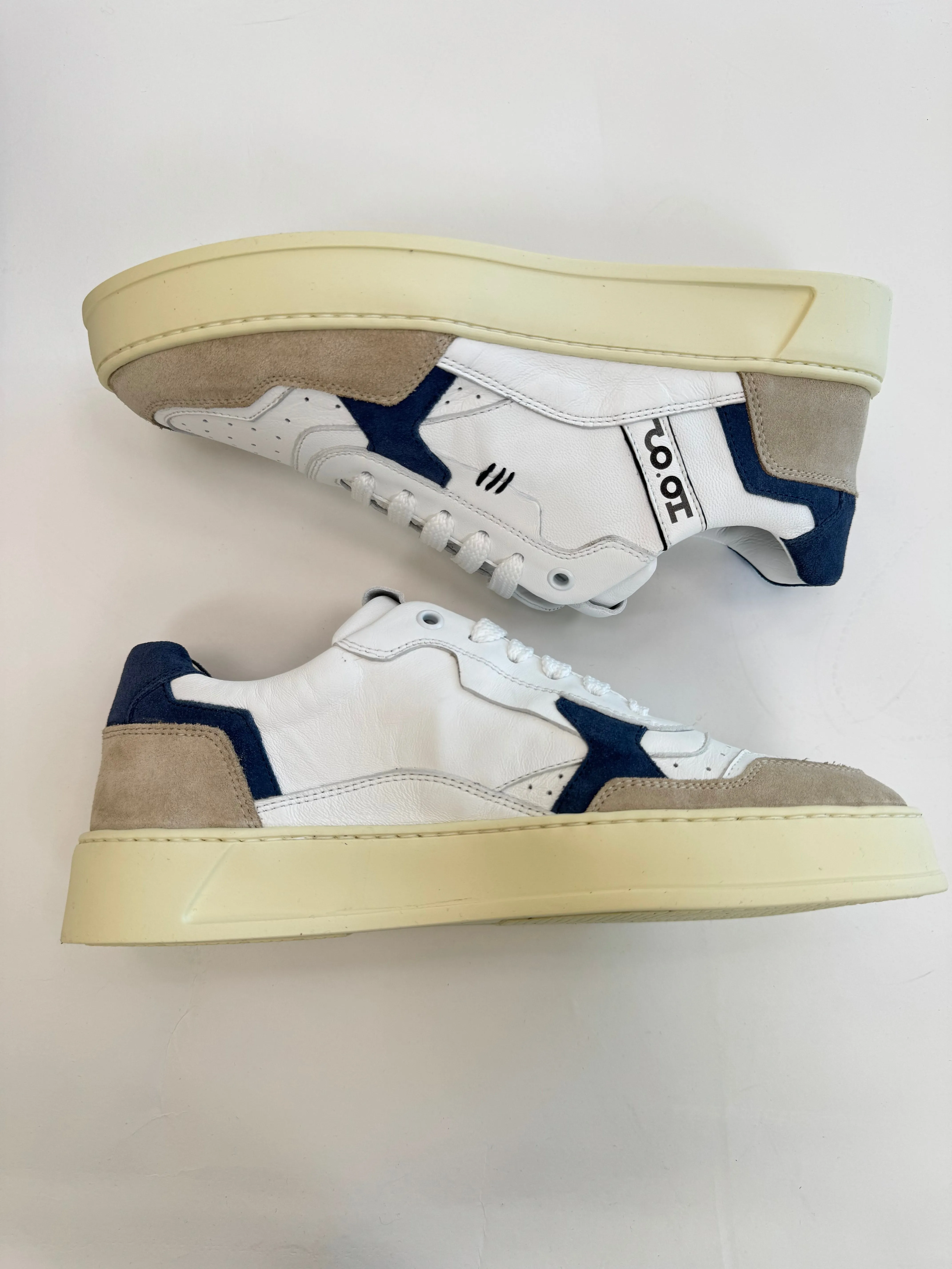 Sneaker Ho'op White Blu Denim