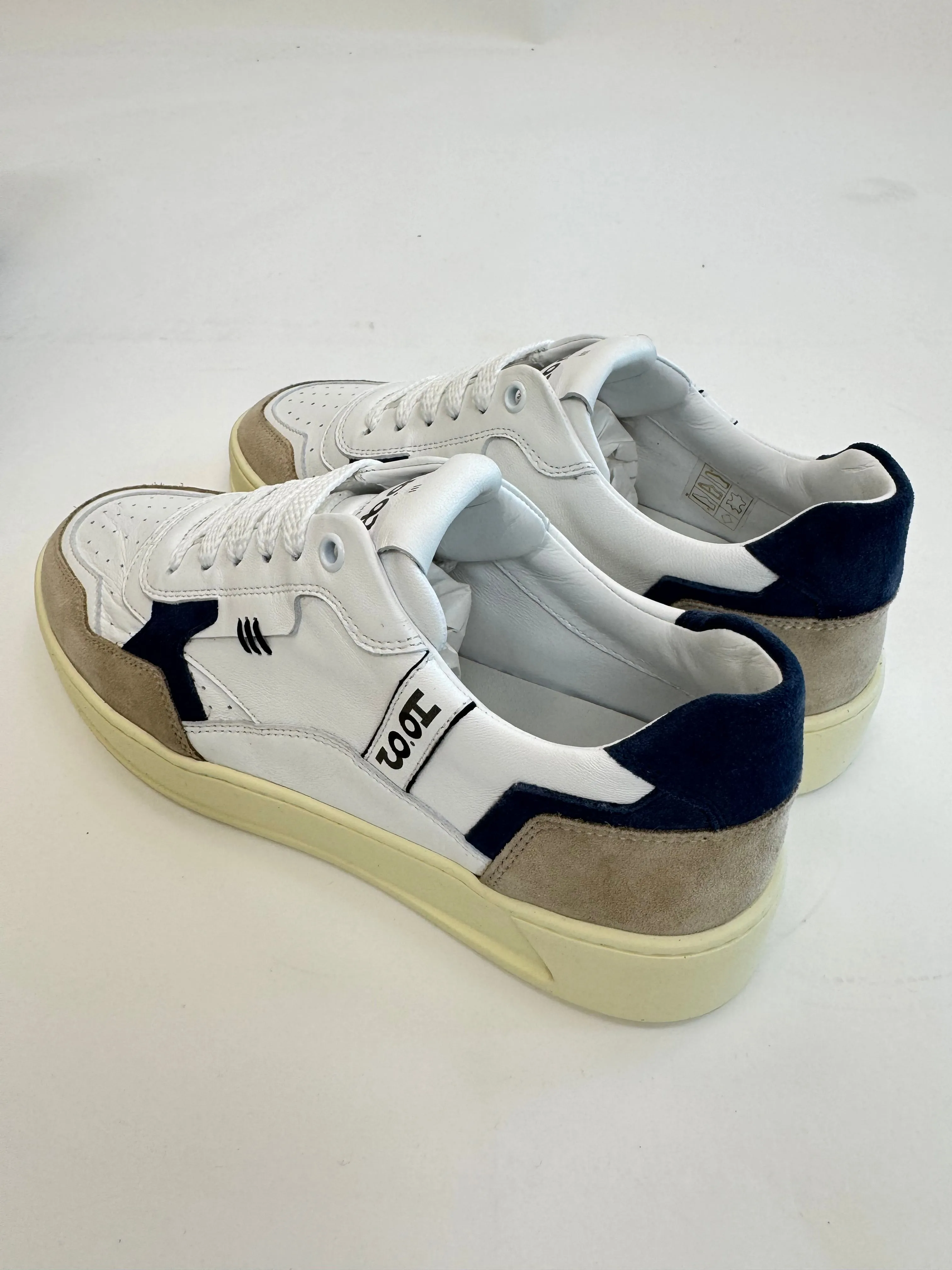 Sneaker Ho'op White Blu Denim