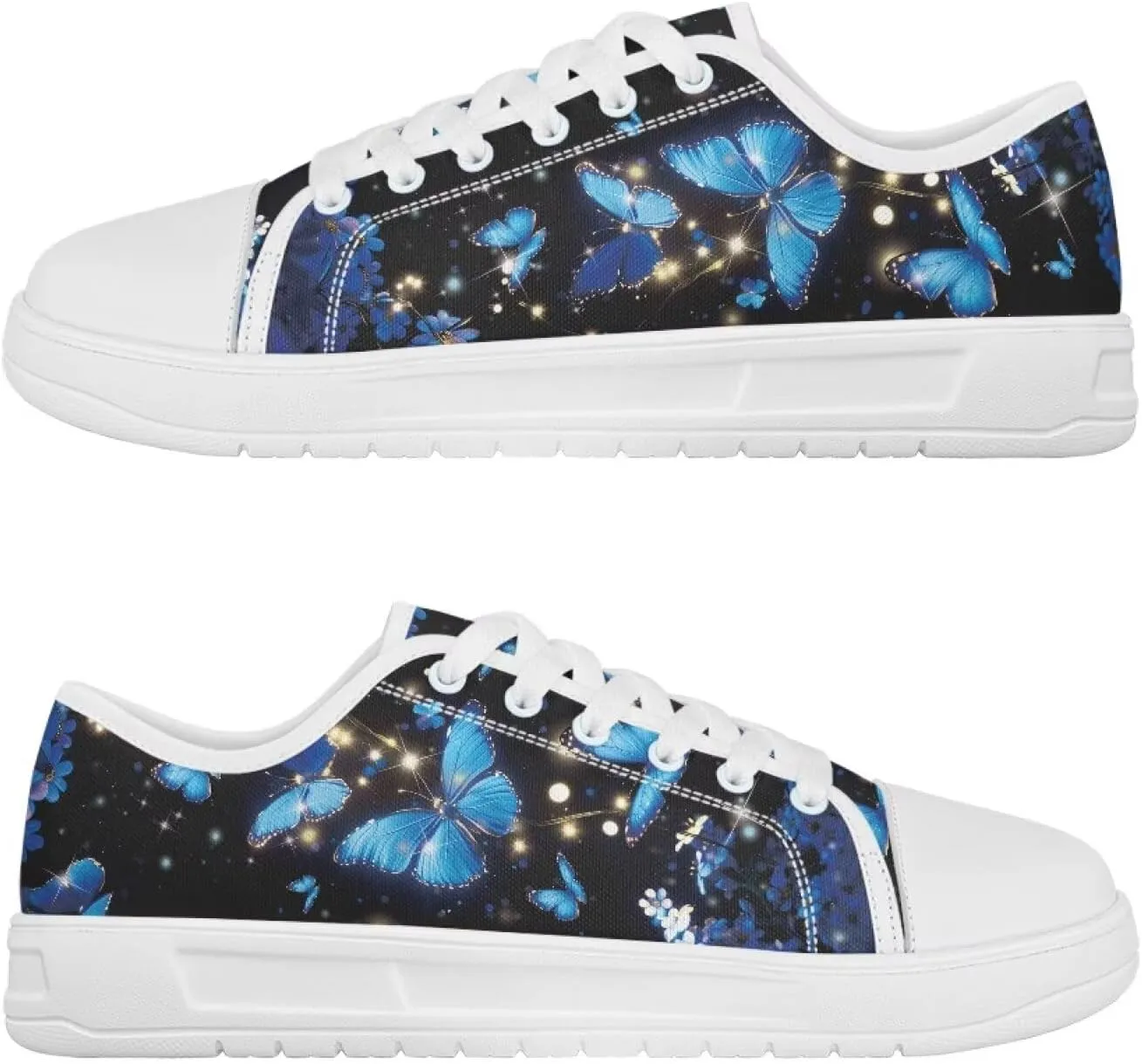 Sneakers for Women Shoes Footwear Memory Foam Insole Lightweight and Non-Slip Sole Lace Up Fashion Sneaker