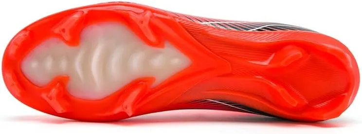 Soccer Cleats Mens Football Cleats Professional Soccer Shoes High-Tops Non-Slip Spikes for Big Boys Wide Training Sneaker Outdoor Indoor for AG/FG/TF Football Boots