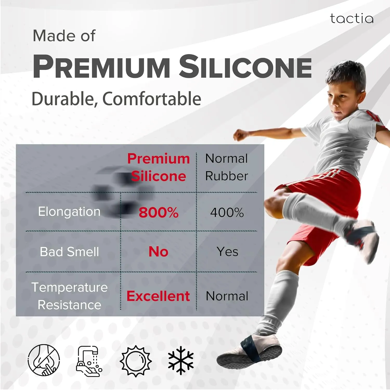 Soccer Lace Bands Youth ?C Premium Silicone ?C Lace Cover for Soccer Cleats, Soccer Shoe Lace Bands (1 Pair)