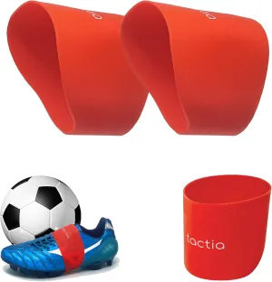 Soccer Lace Bands Youth ?C Premium Silicone ?C Lace Cover for Soccer Cleats, Soccer Shoe Lace Bands (1 Pair)