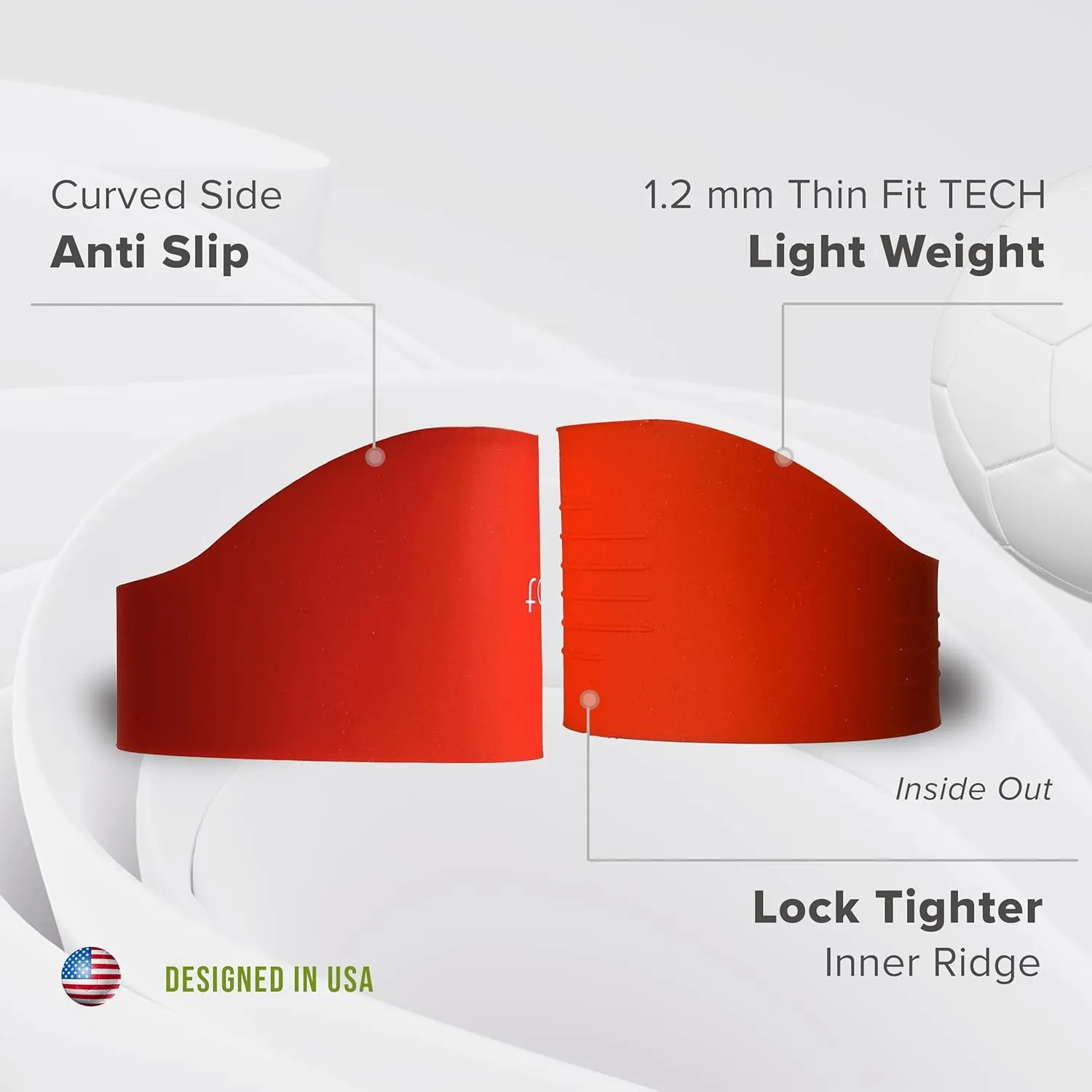 Soccer Lace Bands Youth ?C Premium Silicone ?C Lace Cover for Soccer Cleats, Soccer Shoe Lace Bands (1 Pair)