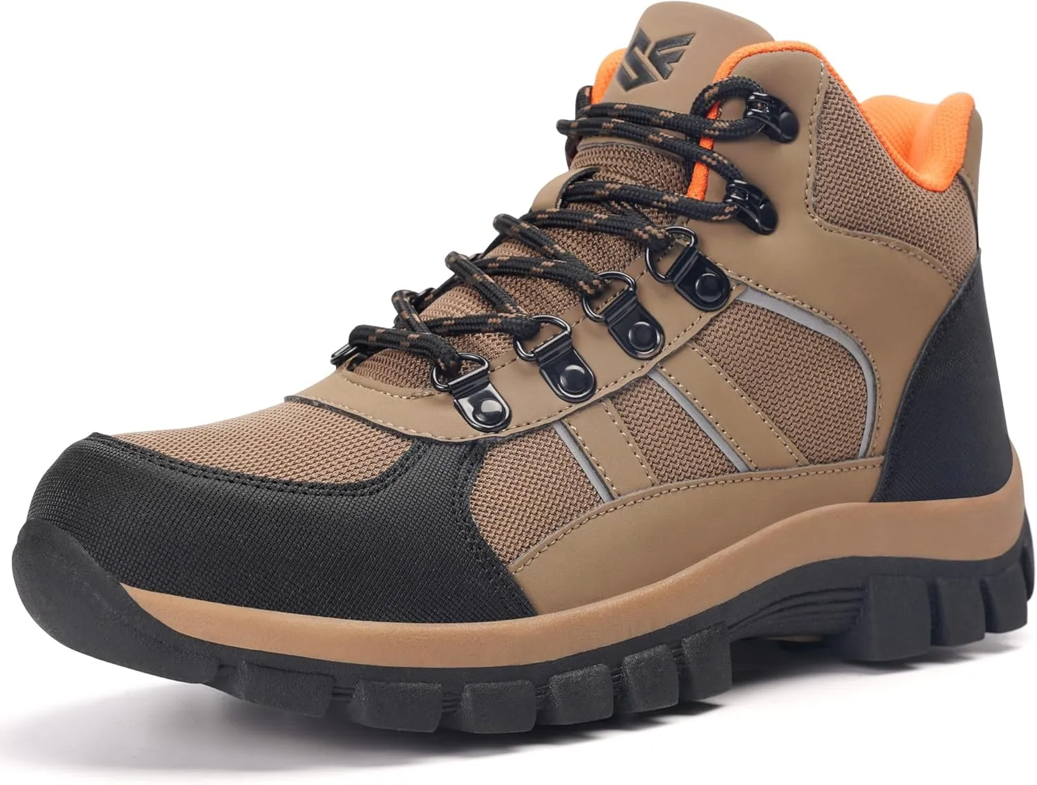 Steel Toe Boots for Men Women Comfortable Puncture Proof Safety Work Shoes for Indestructible Construction Working and Daily Wear