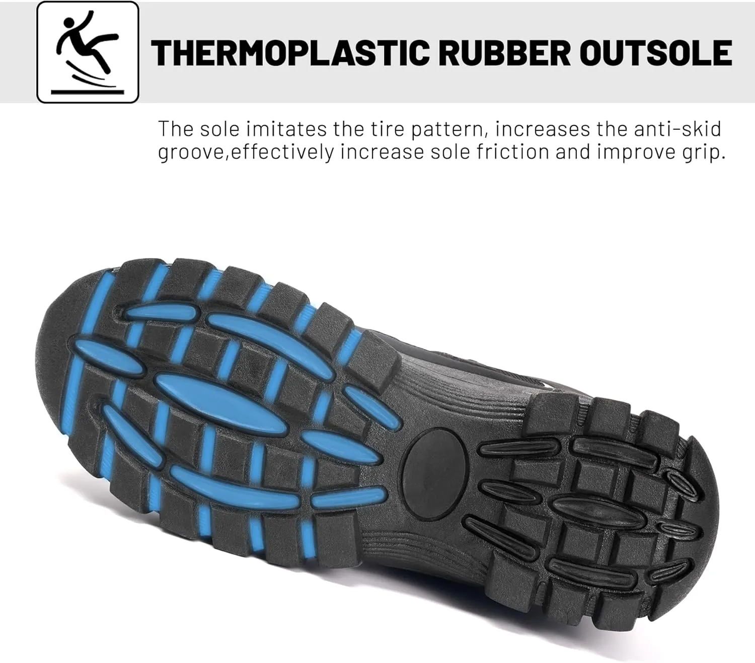 Steel Toe Boots for Men Women Comfortable Puncture Proof Safety Work Shoes for Indestructible Construction Working and Daily Wear