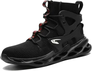Steel Toe Shoes for Men Women Comfortable Fashion Safety Boots Lightweight Industrial & Construction Work Shoes