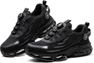 Steel Toe Shoes for Men Women - Slip & Puncture Resistant, Lightweight & Breathable for Construction, Hiking, Climbing | All-Day Comfort Safety Work Shoes