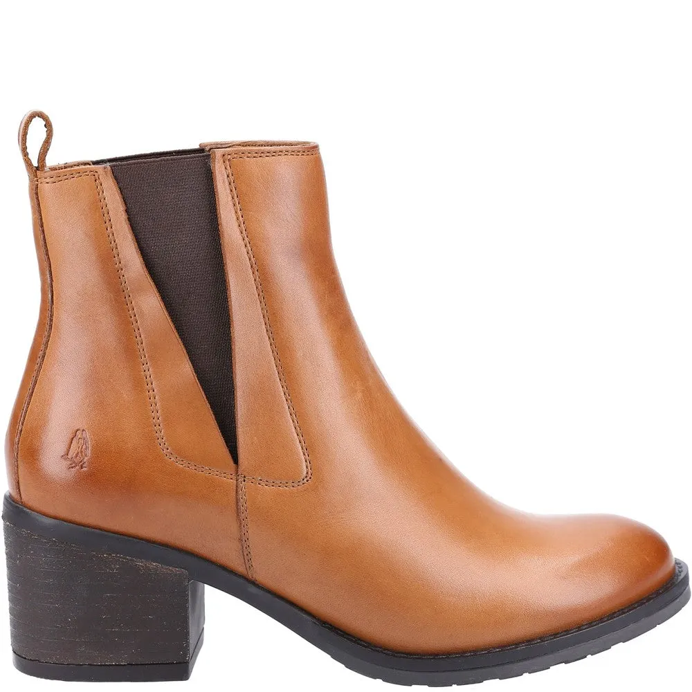 Tan Hermione Heeled Boots