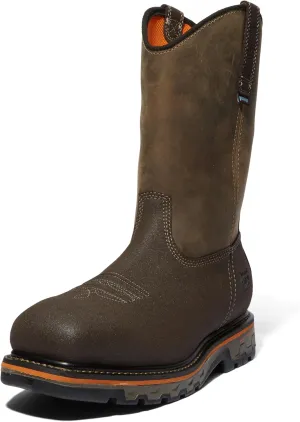 Timberland PRO Men's True Grit Pull on Composite Safety Toe Waterproof Industrial Western Work Boot