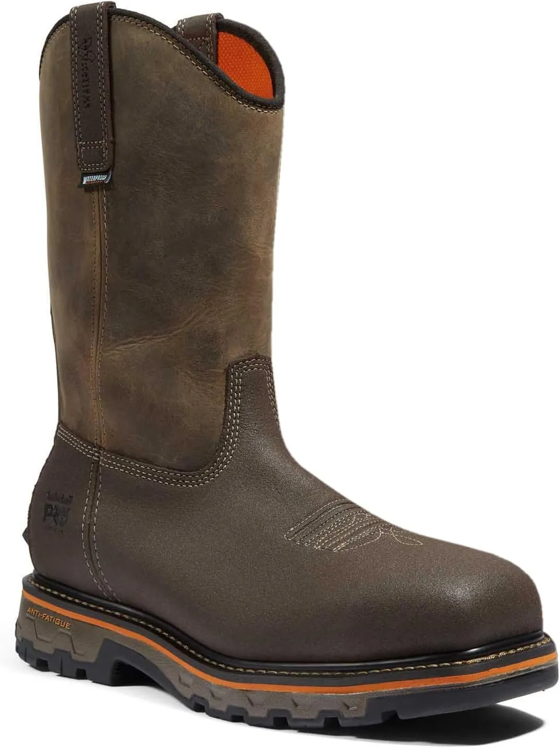 Timberland PRO Men's True Grit Pull on Composite Safety Toe Waterproof Industrial Western Work Boot