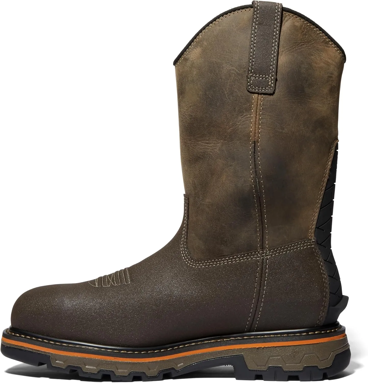 Timberland PRO Men's True Grit Pull on Composite Safety Toe Waterproof Industrial Western Work Boot