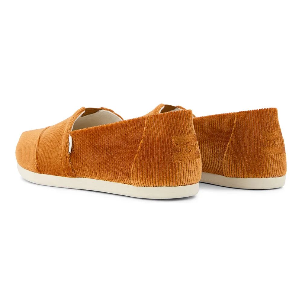 TOMS Women Alpargata Maple Corduroy Brown Espadrille