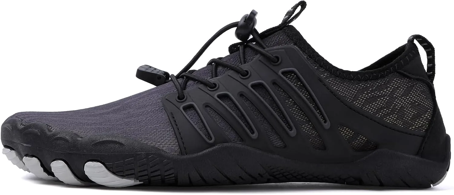 Womens Mens Hiking Footwear Quick Dry Water-Resistant Beach Shoes,Wide Toe Box&Zero Drop Trail Running Shoes,Lightweight Non-Slip Healthy Breathable Barefoot Footwear for Fishing Hunting