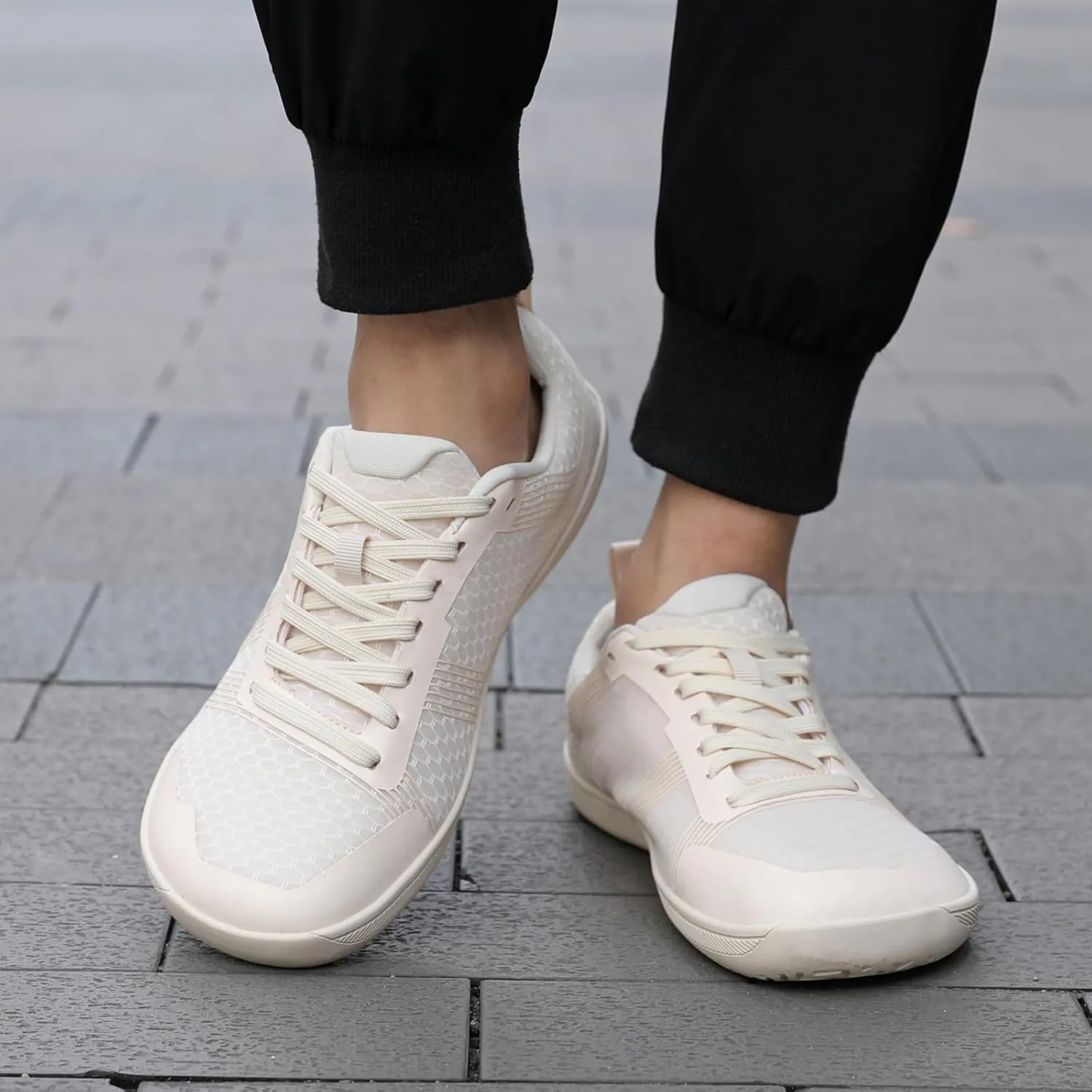 Womens Mens Wide Toe Box Sneakers Minimalist Trail Running Hiking Comfortable Walking Barefoot Shoes Breathable Zero Drop Casual Sneakers Summer Slip On Tennis Shoes