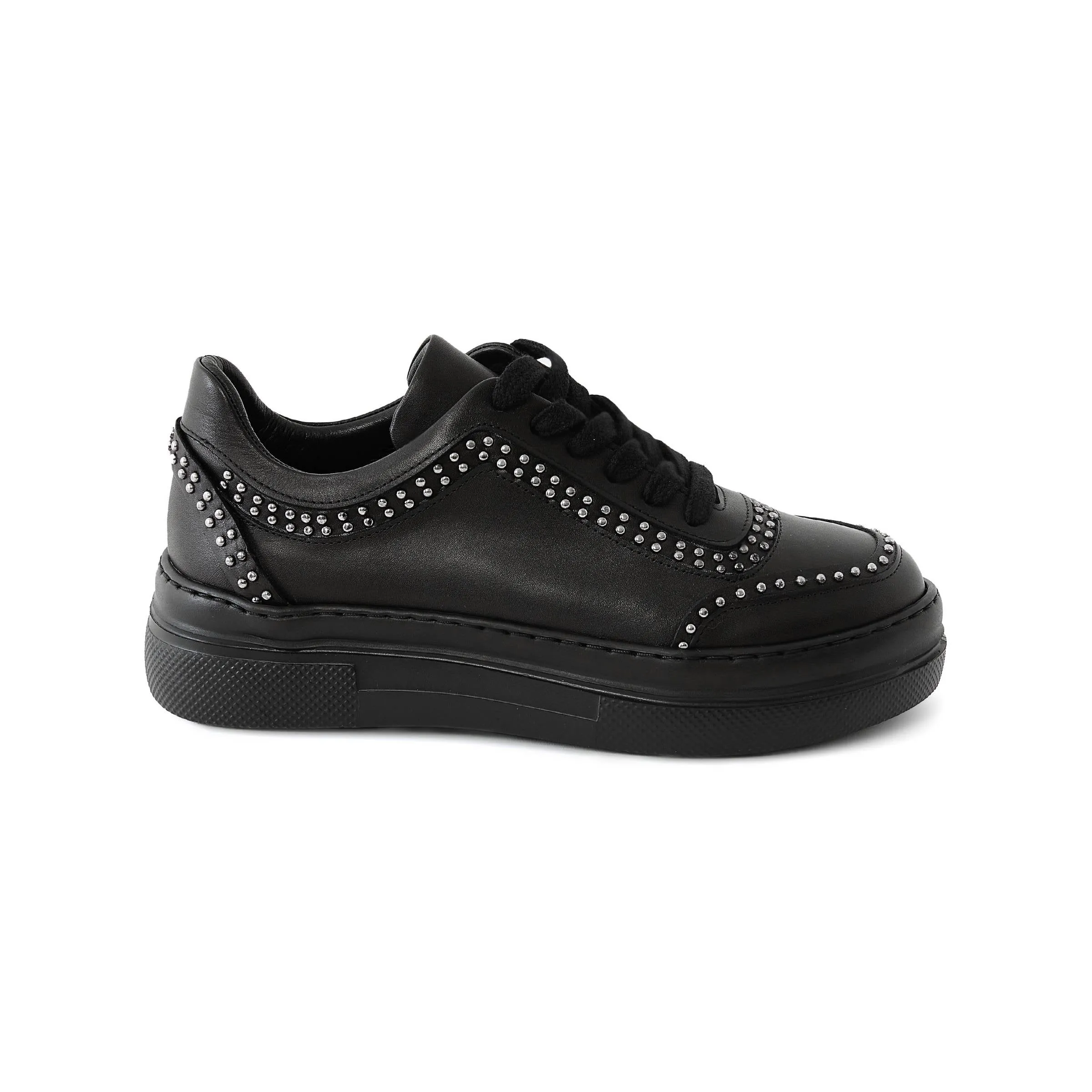 Women's Metisse Leather Handmade Sneakers W5005
