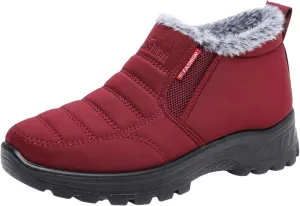 Women's Winter Thermal Boots for Women Waterproof Snow Winter Warm Hiking Work Comfy Boots Sneakers Walking Shoes Cowgirl