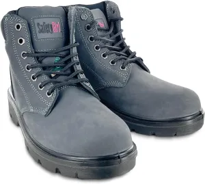 Women's Work Boot Somerset | 6" Waterproof Work Boots for Women Steel Toe Boots | PR Electrical Hazard Safety Shoes - Leather & Synthetic Lined Womens Work Boot Safety Shoes